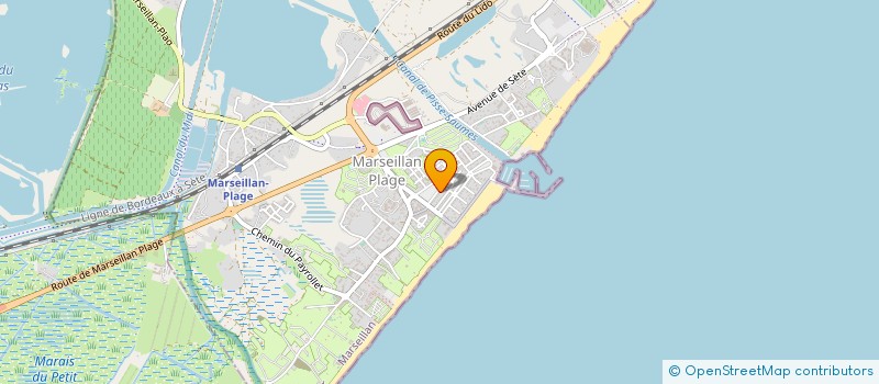 localisation de l'entreprise SARL LE CERCLE SECURITE à MARSEILLAN