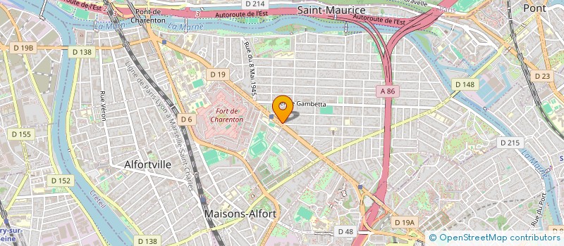 localisation de l'entreprise SARL LE CHARENTONNEAU à MAISONS-ALFORT