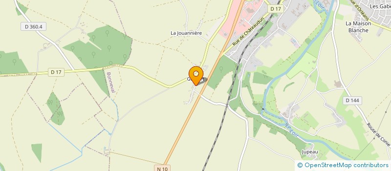 localisation de l'entreprise SARL LE CHATEAU DE GUIBERT à BONNEVAL