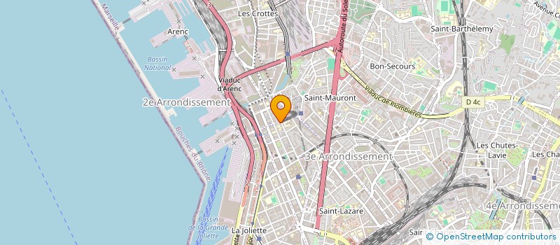localisation de l'entreprise SARL LE CHATELIER à MARSEILLE
