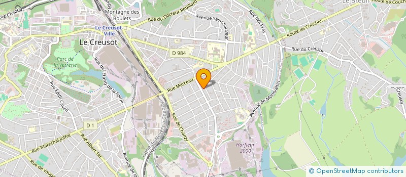 localisation de l'entreprise SARL LE CHEFF à MONTCEAU-LES-MINES