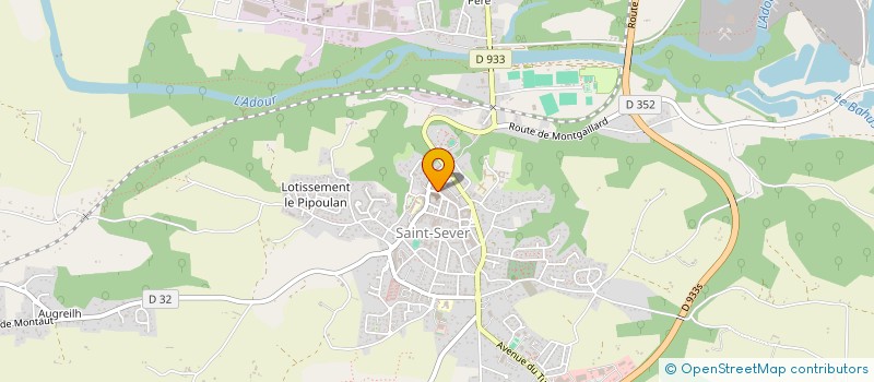 localisation de l'entreprise SARL LE CHEVALIER GOURMAND à SAINT-SEVER