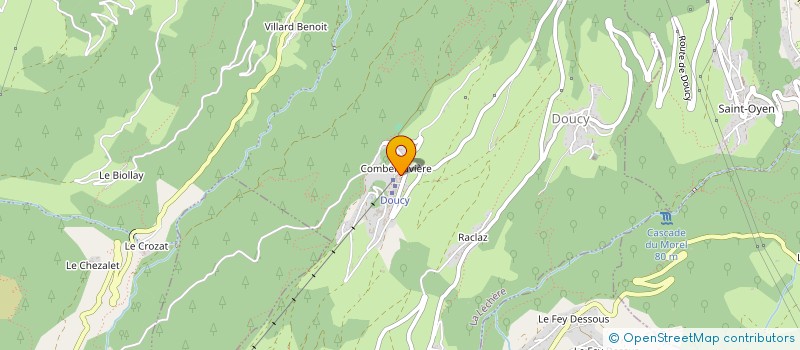 localisation de l'entreprise SARL LE CHOUCAS à LA LECHERE