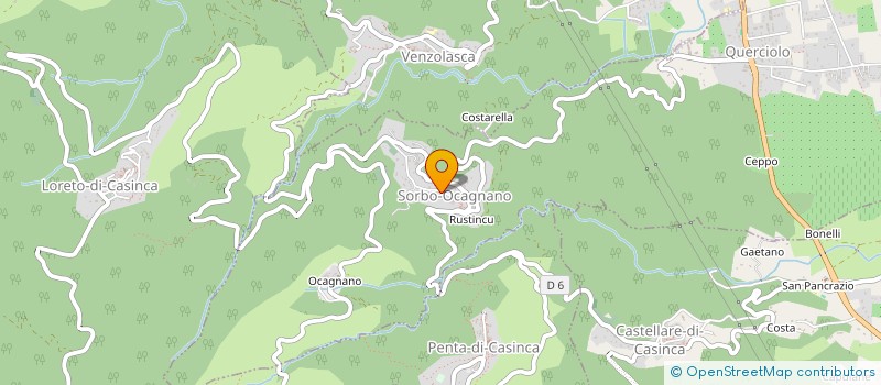 localisation de l'entreprise SARL LE CHOUNETTE à PENTA-DI-CASINCA
