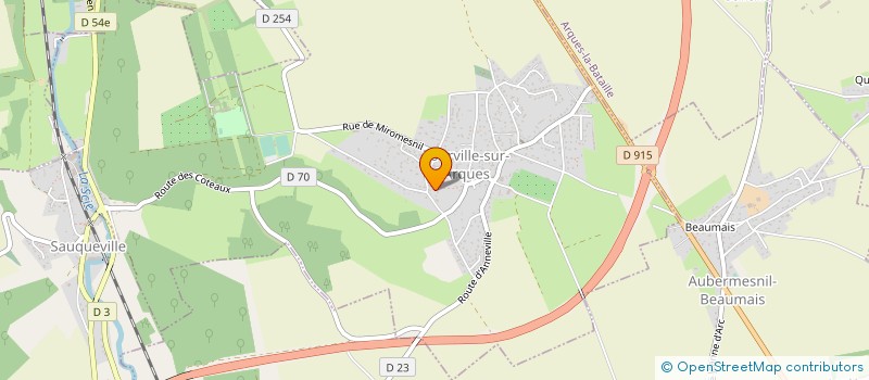 localisation de l'entreprise SARL LE CLOS DES IFS à COLMESNIL-MANNEVILLE