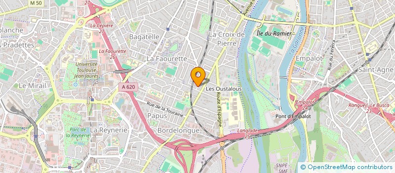 localisation de l'entreprise SARL LE CLOS RIQUET à TOULOUSE
