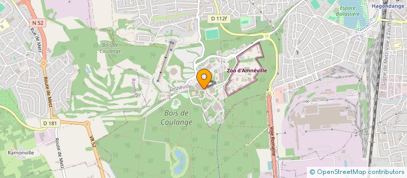 localisation de l'entreprise SARL LE CLUB  AMNEVILLE