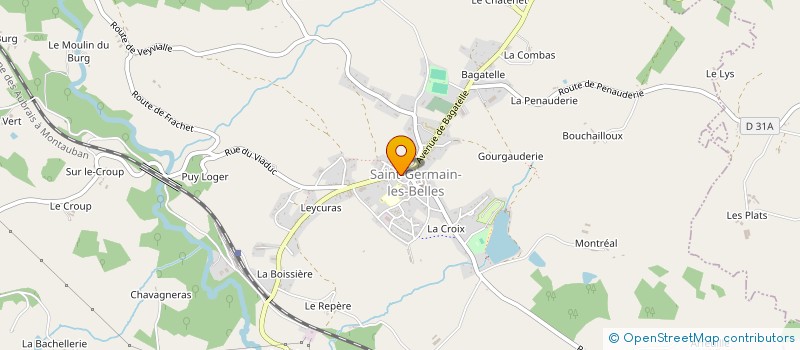 localisation de l'entreprise SARL LE COEUR VOLANT à LA PORCHERIE