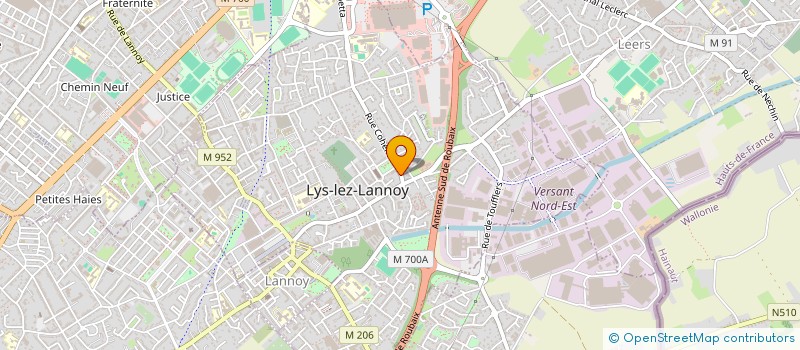 localisation de l'entreprise SARL LE COHEM à LYS-LEZ-LANNOY