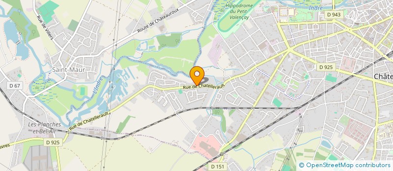 localisation de l'entreprise SARL LE COLOMBIER à CHATEAUROUX