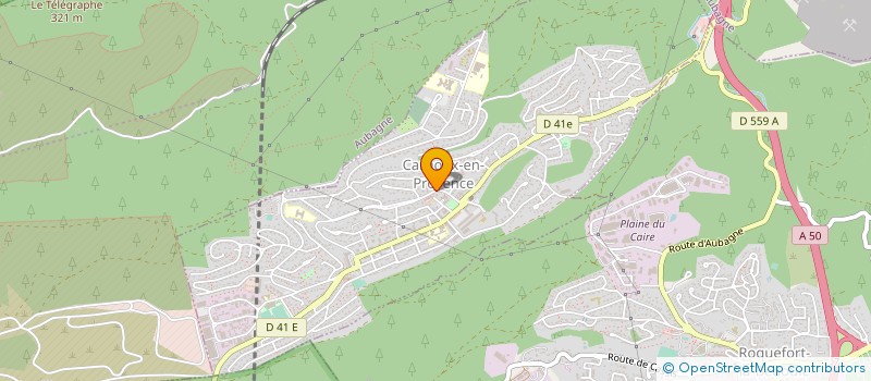 localisation de l'entreprise SARL LE COLOMBIER TRAITEUR RESTAURATION à CARNOUX-EN-PROVENCE