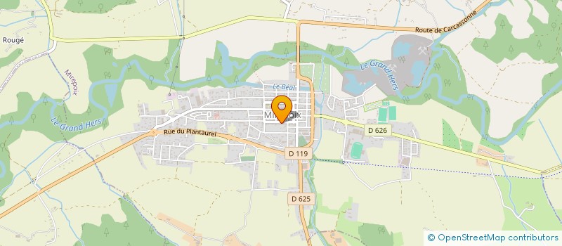 localisation de l'entreprise SARL LE COMMERCE à MIREPOIX