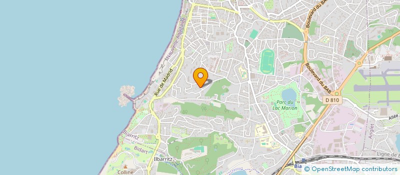 localisation de l'entreprise SARL LE COMPTOIR  BIARRITZ