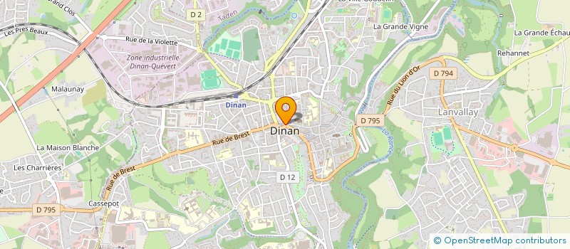 localisation de l'entreprise SARL LE COMPTOIR à DINAN