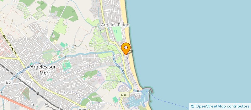 localisation de l'entreprise SARL LE COMPTOIR DE LA CHAUSSURE à ARGELES-SUR-MER