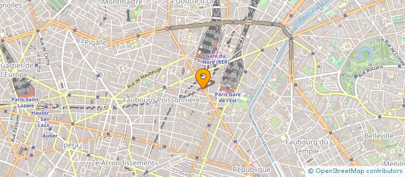 localisation de l'entreprise SARL LE COMPTOIR DES BIERES  PARIS