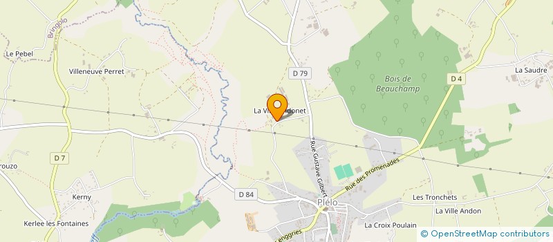 localisation de l'entreprise SARL LE COMTE à PLELO