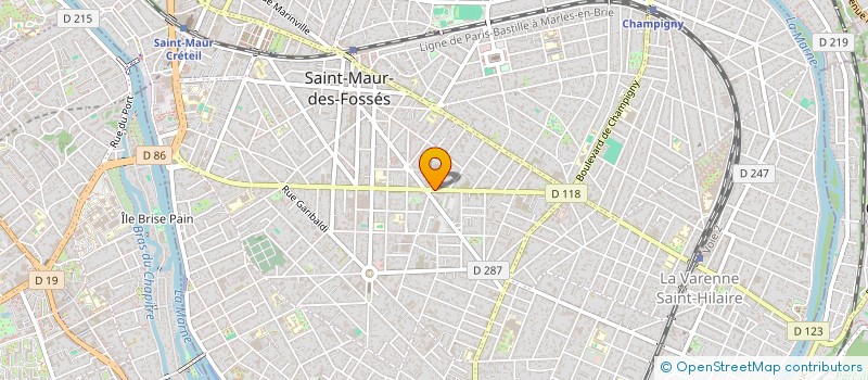 localisation de l'entreprise SARL LE CONVIVIAL à SAINT-MAUR-DES-FOSSES