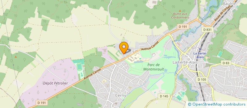 localisation de l'entreprise SARL LE CORDOUAN à CERNY