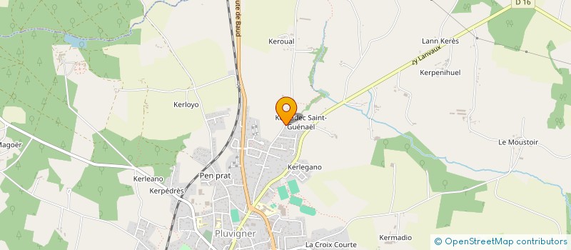 localisation de l'entreprise SARL LE CORRE à PLUVIGNER