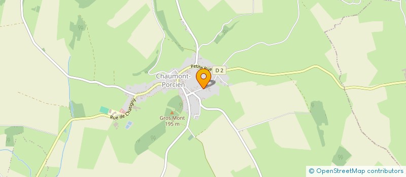 localisation de l'entreprise SARL LE COULMIER à CHAUMONT-PORCIEN