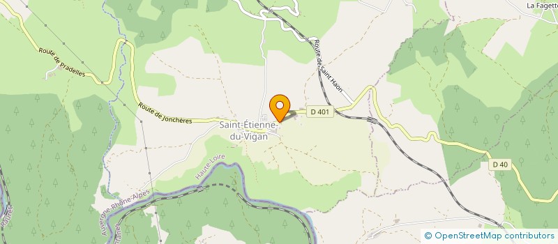 localisation de l'entreprise SARL LE COUVENT à SAINT-ARCONS-DE-BARGES