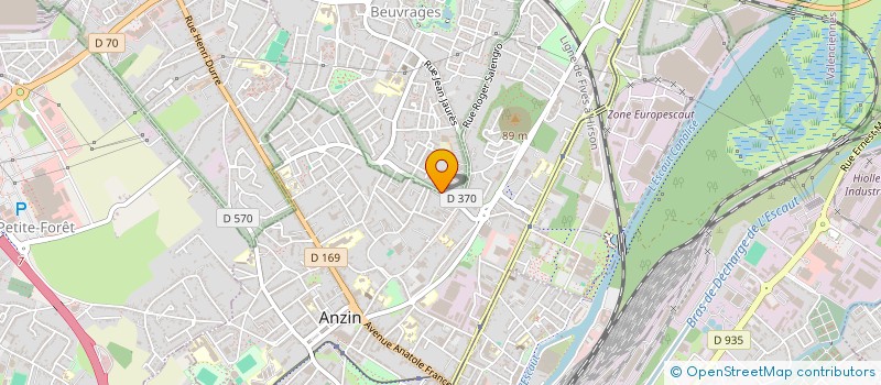 localisation de l'entreprise SARL LE CRAZY FORM à BEUVRAGES