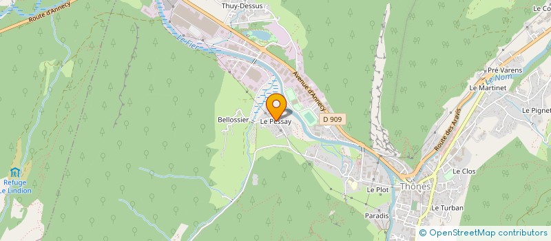 localisation de l'entreprise SARL LE CRET DE LA TORCHE à THONES