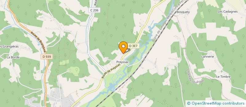 localisation de l'entreprise SARL LE CUL NOIR PERIGOURDIN PUYZAREAU à BRANTOME EN PERIGORD