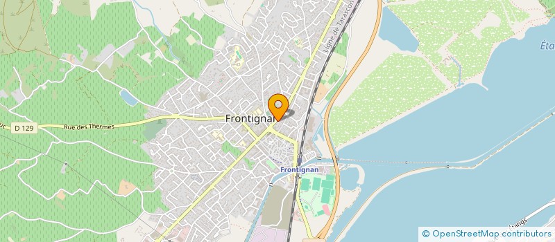 localisation de l'entreprise SARL LE DAGH'S COFFEE à FRONTIGNAN