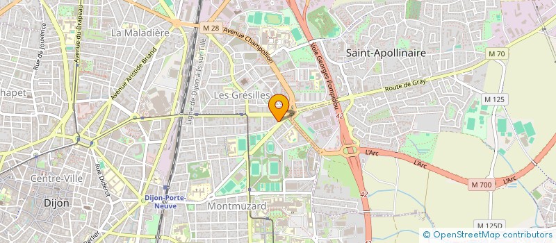 localisation de l'entreprise SARL LE DANI GOURMAND à DIJON