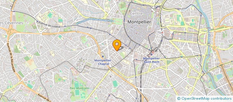 localisation de l'entreprise SARL LE DAUPHIN à MONTPELLIER