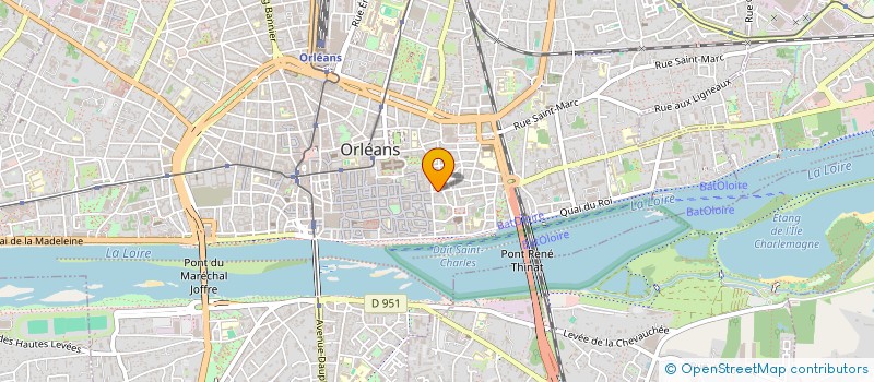 localisation de l'entreprise SARL LE DELICE à ORLEANS