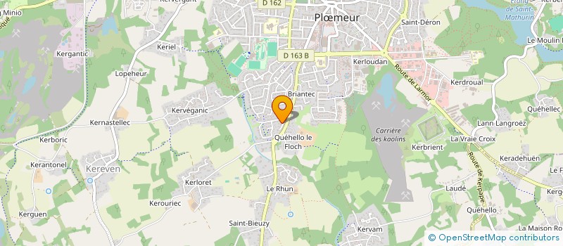 localisation de l'entreprise SARL LE DELLIOU  PLOEMEUR