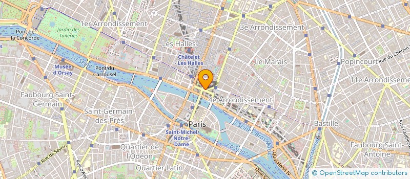 localisation de l'entreprise SARL LE DEPART à PARIS