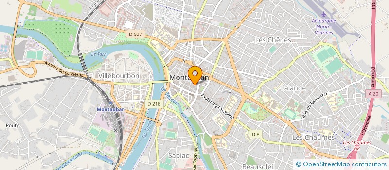 localisation de l'entreprise SARL LE DIAMANT VERT à MONTAUBAN