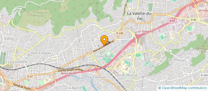 localisation de l'entreprise SARL LE DIPLOMATE à TOULON