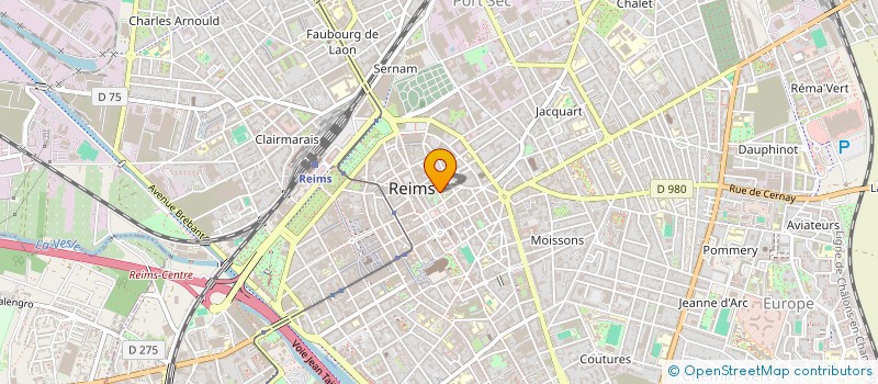 localisation de l'entreprise SARL LE DIPLOMATE  REIMS