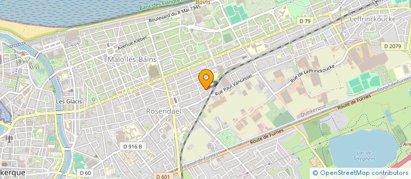 localisation de l'entreprise SARL LE DOUD à DUNKERQUE