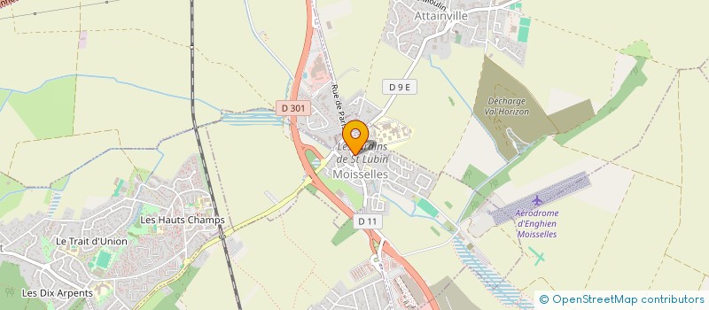 localisation de l'entreprise SARL LE DOUX PAYSAGE à MOISSELLES