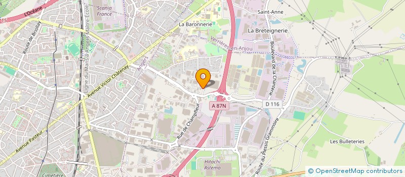 localisation de l'entreprise SARL LE FENETRIER DE L ANJOU à SAINT-BARTHELEMY-D ANJOU