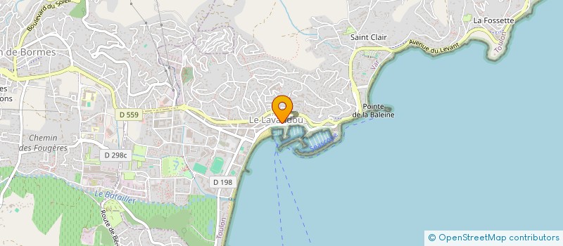 localisation de l'entreprise SARL LE FESTIVAL à LE LAVANDOU