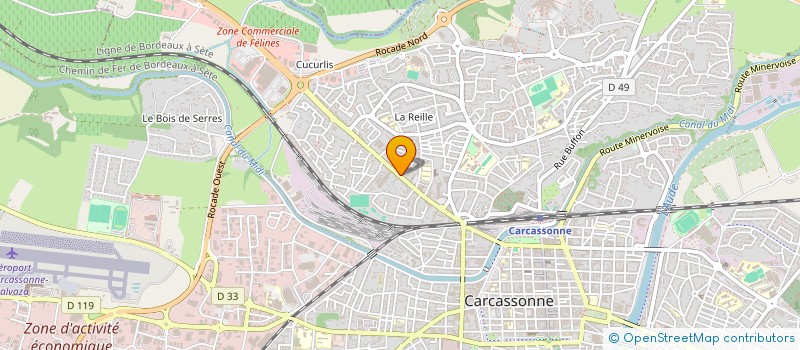 localisation de l'entreprise SARL LE FLAMENCO à CARCASSONNE