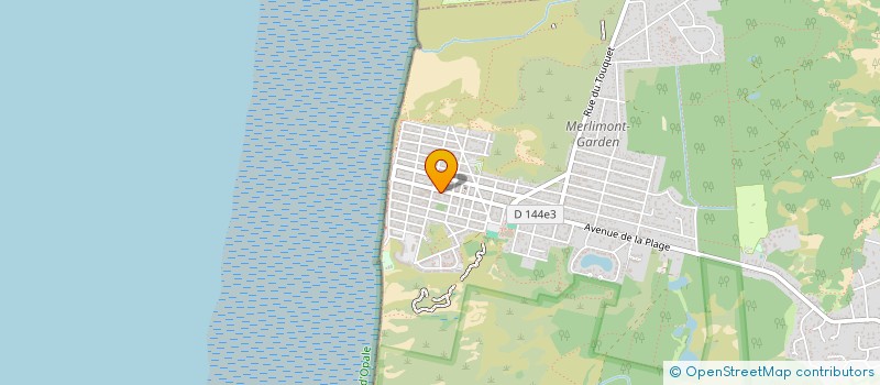 localisation de l'entreprise SARL LE FLOBART  MERLIMONT