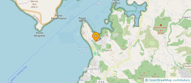 localisation de l'entreprise SARL LE FLOC'H  SAINTE-ANNE