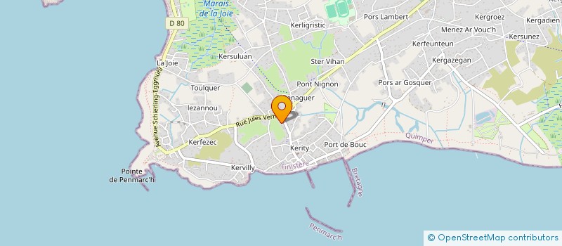 localisation de l'entreprise SARL LE FLOCH RAYMOND à PENMARCH