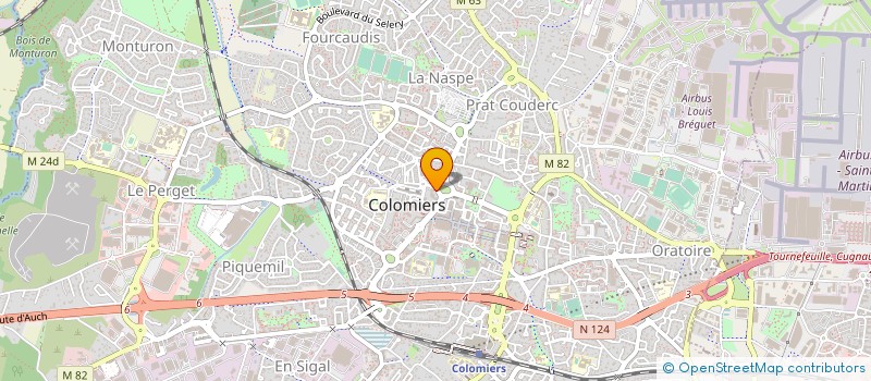 localisation de l'entreprise SARL LE FLORENCE à COLOMIERS