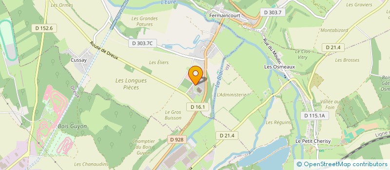 localisation de l'entreprise SARL LE FOLIE'S à MONTREUIL