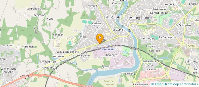 localisation de l'entreprise SARL LE FOULGOC à HENNEBONT