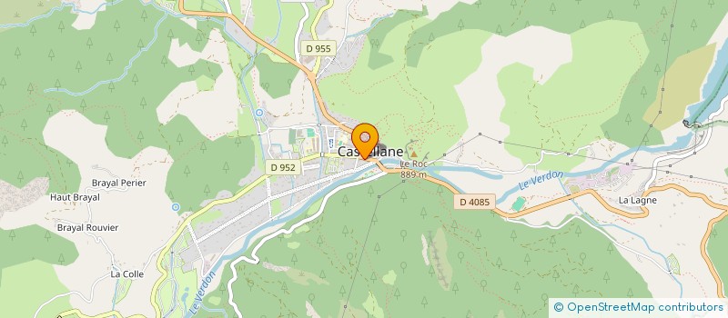 localisation de l'entreprise SARL LE FOURNIL à CASTELLANE